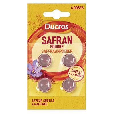 Ducros Safran 4 doses, 4x0,1g