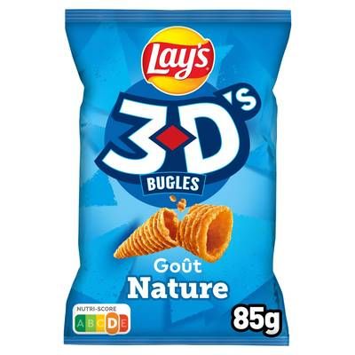 Lay's 3 D's goût nature, 85g