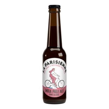 La Parisienne Bière I.P.A sans alcool 0.4% Bio, 33cl