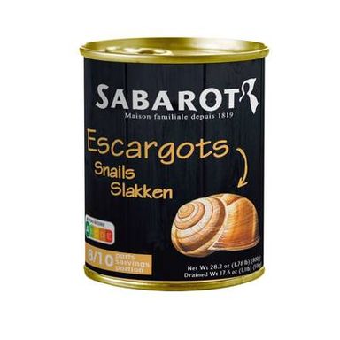Sabarot Escargots 8-10 parts, 800g