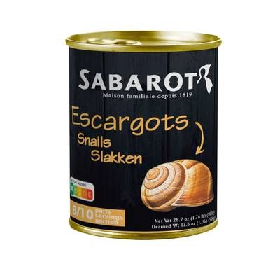 Sabarot Escargots 8-10 parts, 800g