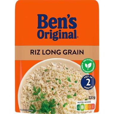 Ben's Original Riz Micro Onde Express Long Grain, 220g