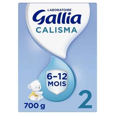 Laboratoire Gallia Lait bébé en poudre Calisma 2ème âge, 6-12 mois, 700g