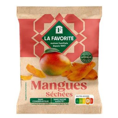 La Favorite Mangues Séchées, 100g