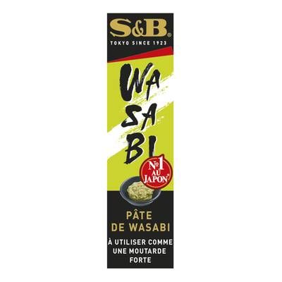 S&B Pâte de Wasabi en tube, 43g