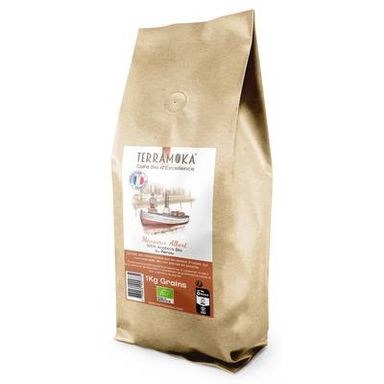 Terramoka Café en grain Bio Pérou Mr Albert, 1Kg