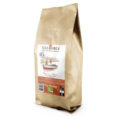 Terramoka Café en grain Bio Pérou Mr Albert, 1Kg