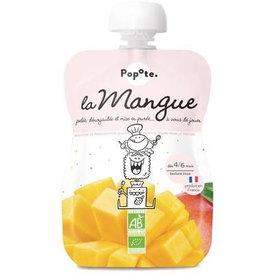 Popote Mangue Bio Gourde Bébé Dès 4/6 mois, 120g