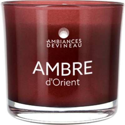 Ambiances Devineau Bougie verre parfum Ambre d'Orient