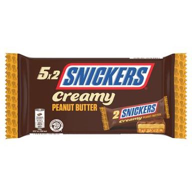 Snickers Barres Chocolaté Creamy, 5x36,5g
