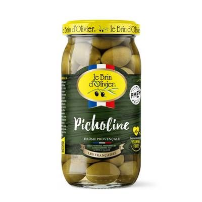 Le Brin d'Olivier Olives Vertes Picholine, 220g