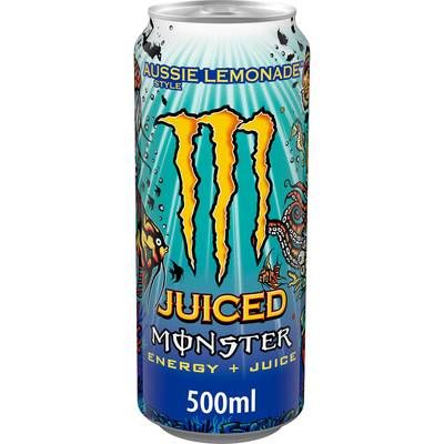 Monster Boisson énergisante Aussie Lemonade, 50cl