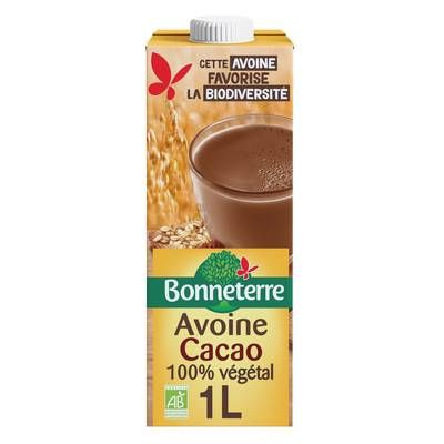 Bonneterre Boisson Avoine Cacao bio, 1L