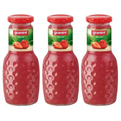 Granini Jus de fraise, 3x25cl