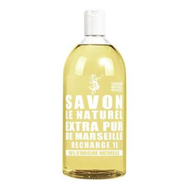 Savon Le Naturel Recharge Savon Liquide Extra Pur de Marseille, 1L