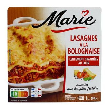 Marie Lasagnes à la Bolognaise, 300g