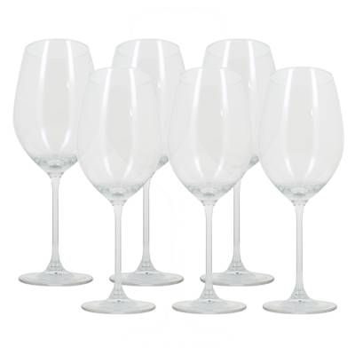 Secret de Gourmet Verre a eau, Lot de 6 verres 54 cl