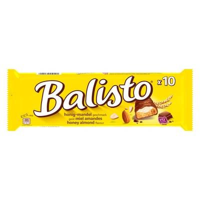 Balisto Lait Miel et Amande, 10 barres - 185g
