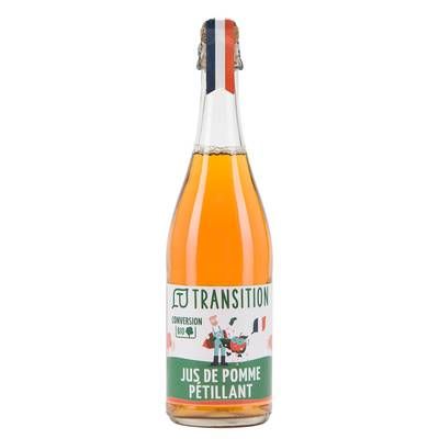 Transition Jus de Pomme Petillant - Conversion biologique, 75cl