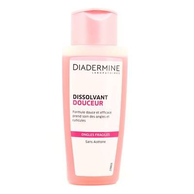 Diadermine Dissolvant douceur ongles sensibles et fragiles, 125ml