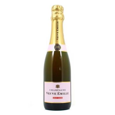 Veuve Emille Champagne brut rosé, 37.5cl