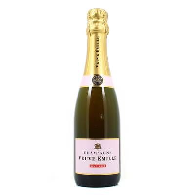 Veuve Emille Champagne brut rosé, 37.5cl
