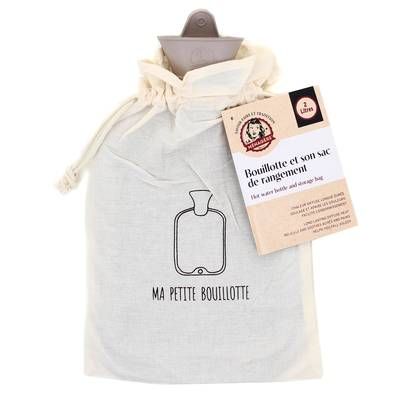 La Ménagère Bouillotte avec son sac coton, 1 pièce