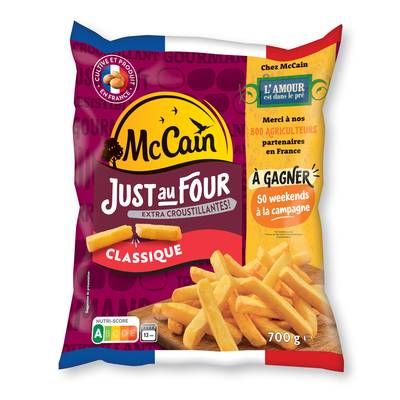 McCain Frites Just au Four Classique, 700g