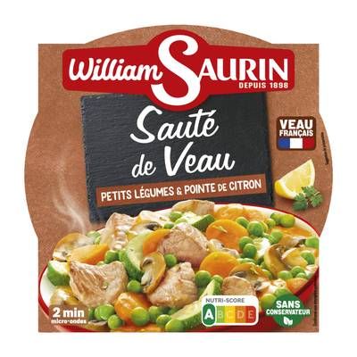 William Saurin Sauté de Veau et Petits Légumes, 280g