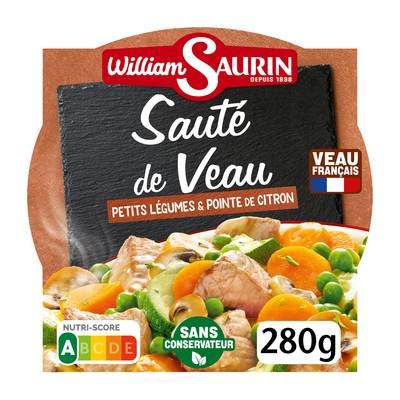 William Saurin Sauté de Veau et Petits Légumes, 280g