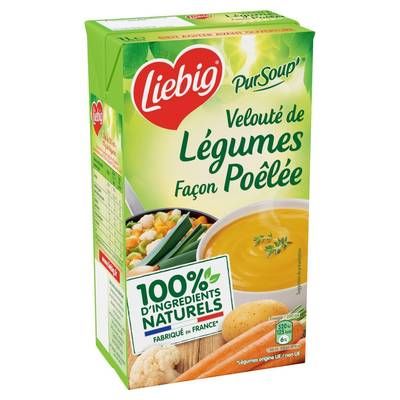 Liebig Soupe Velouté de légumes façon poêlée, 1L