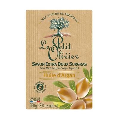 Le petit Olivier Savon Solide Extra Doux Surgras Huile D'argan, 250g