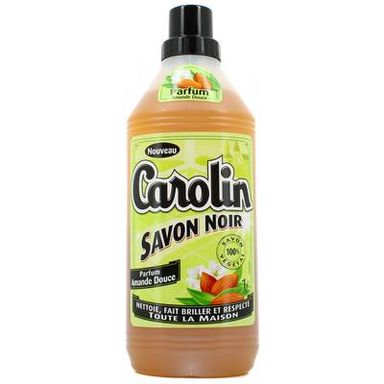 Carolin Nettoyant sol savon noir et amande douce, 1l