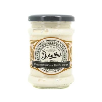 Bornibus Mayonnaise aux Baies Roses, 220g