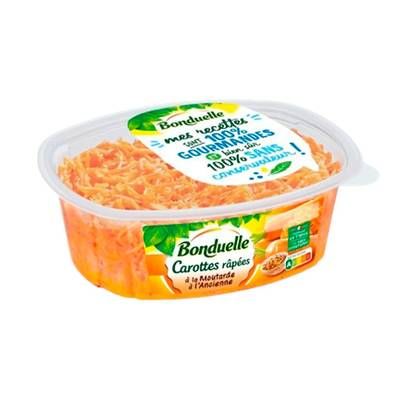 Bonduelle Carottes Rapées Moutarde à l'Ancienne, 300g