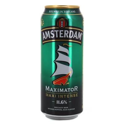 Amsterdam Maximator Bière stong lager 11.6°, 50cl