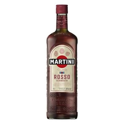 Martini Rosso, Apéritif à base de vin 14,5°, 1L