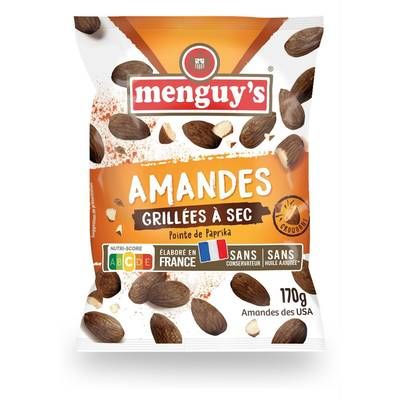 Menguy's Amandes Grillées au Paprika, 170g