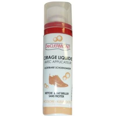 De Clermont Cirage liquide incolore avec applicateur, 75ml