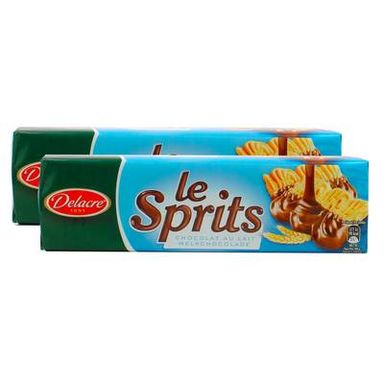 Delacre Sprits chocolat au lait, Lot de 2x150g