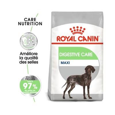 Royal Canin Croquettes Digestive Care Amélioration Qualité des Selles pour Chien Maxi Adulte, 3kg
