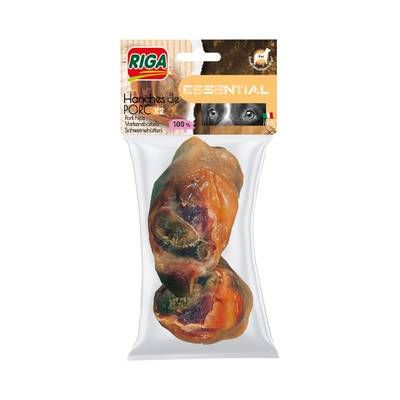 Riga Essential 2 Hanches de Porc - Friandise Récompense pour chien, 140g