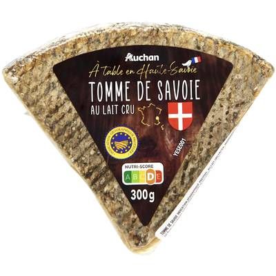 Auchan Terroir Tomme de Savoie IGP, 300g