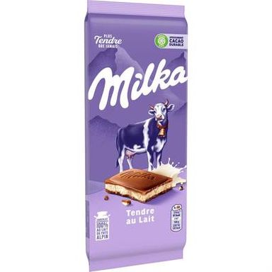 Milka Chocolat au Lait Tendre, 2x100g