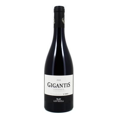 Ventoux rouge AOP Vignerons du Mont Ventoux cuvée Gigantis, 75cl