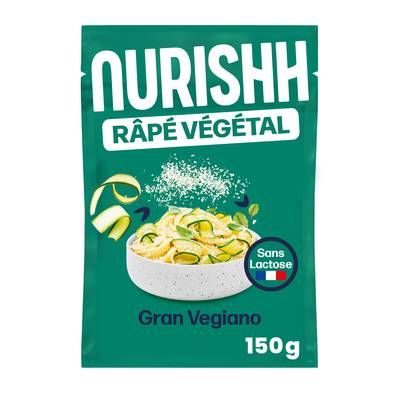 Nurishh Gran Veggiano Râpé Végétal, 150g