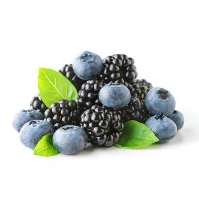 Duo Mûre / Myrtille + Coulis, Barquette de 290g