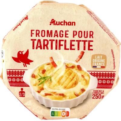 Auchan Fromage à tartiflette, 250g