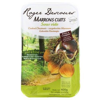 Roger Descours Châtaignes entières, 2x200g