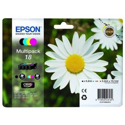 Epson Cartouches d'encre multipack Pâquerette- T1806, 4  cartouches